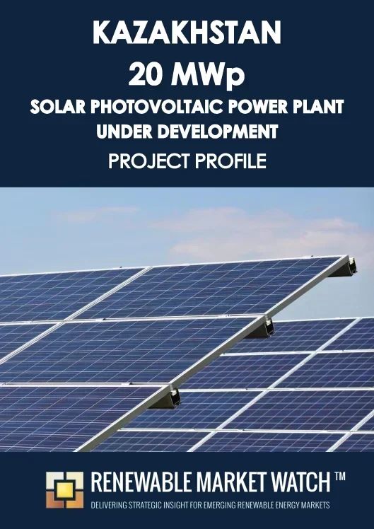 Kazakhstan 20 MWp Solar Photovoltaic (PV) Power Plant with Building Permit - Project Profile